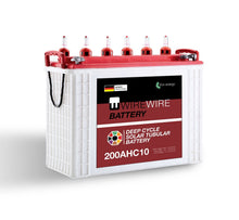 Load image into Gallery viewer, WIREWIRE 200 AH Battery C10 with total discharge in 10 hours - Solar Tall Tubular Battery-wirewire-www.wirewire.co.za