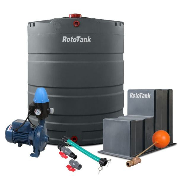 2500 Litre of continous water while municipal water is down - installation package pump and tank included-Installation package-wirewire-www.wirewire.co.za