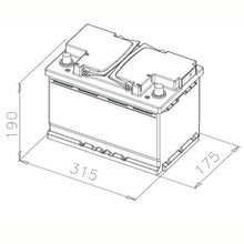 Load image into Gallery viewer, FIAMM ecoForce AGM VR800 Car Battery 668-AGM Car Battery-wirewire-www.wirewire.co.za
