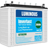Luminous 200 AH Battery C10 with total discharge in 10 hours - Solar Tall Tubular Battery