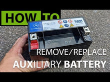 Load and play video in Gallery viewer, MERCEDES BENZ CLS 63 OEM Auxiliary Battery to replace FIAMM
