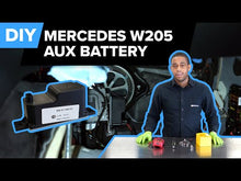 Load and play video in Gallery viewer, MERCEDES BENZ CLS 63 OEM Auxiliary Battery to replace FIAMM
